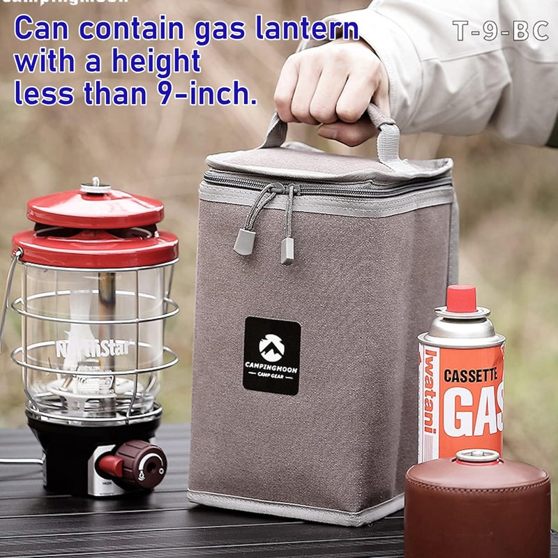 CAMPINGMOON Camping Gear Lantern Storage Case T-8,T-9 - Image 2